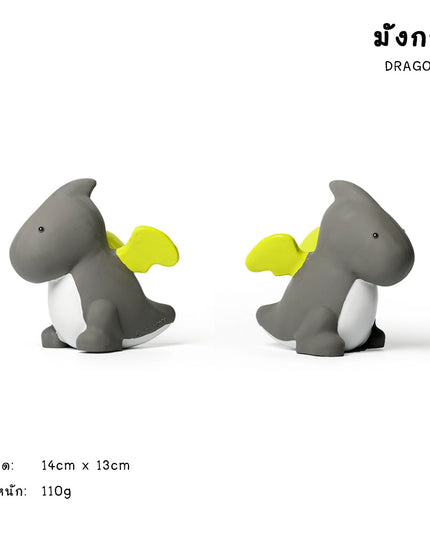 Q-monster Dinosaurs Series Latex Dog Toy