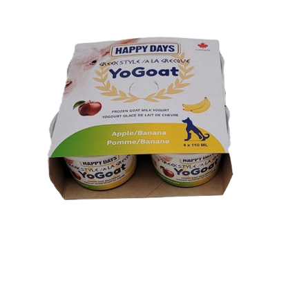 Happy Days YoGoat with Apple and Banana - 110ml