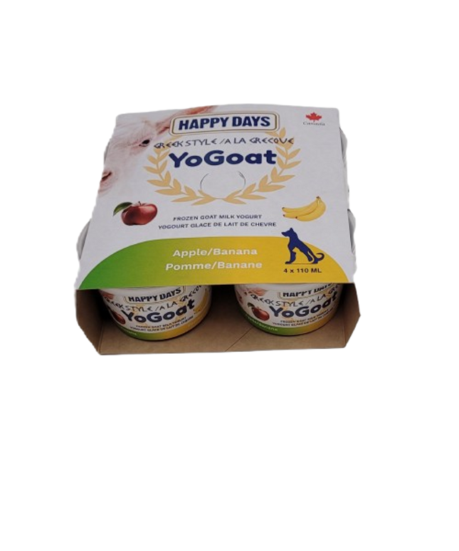 Happy Days YoGoat with Apple and Banana - 110ml