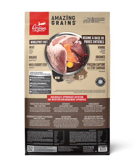 Orijen Amazing Grains Regional Red Dog Dry Food - 2 Sizes
