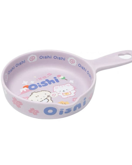 NIAN’GAO Sweet Pet Pan Style Pet Bowl