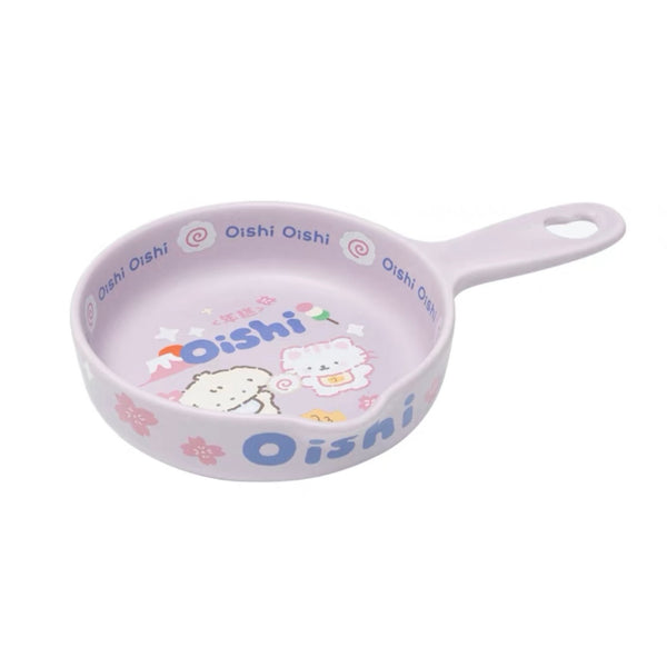 NIAN’GAO Sweet Pet Pan Style Pet Bowl