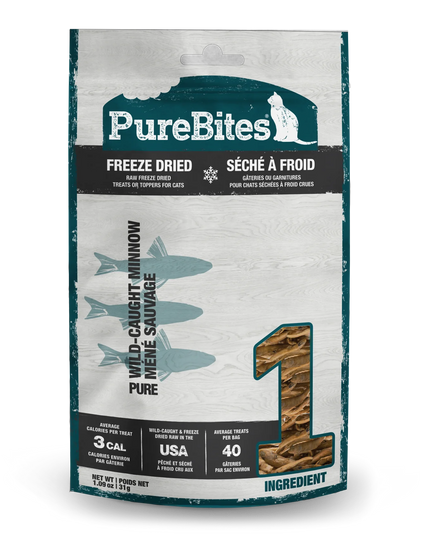PureBites Freeze Dried Cat Treats - Minnow
