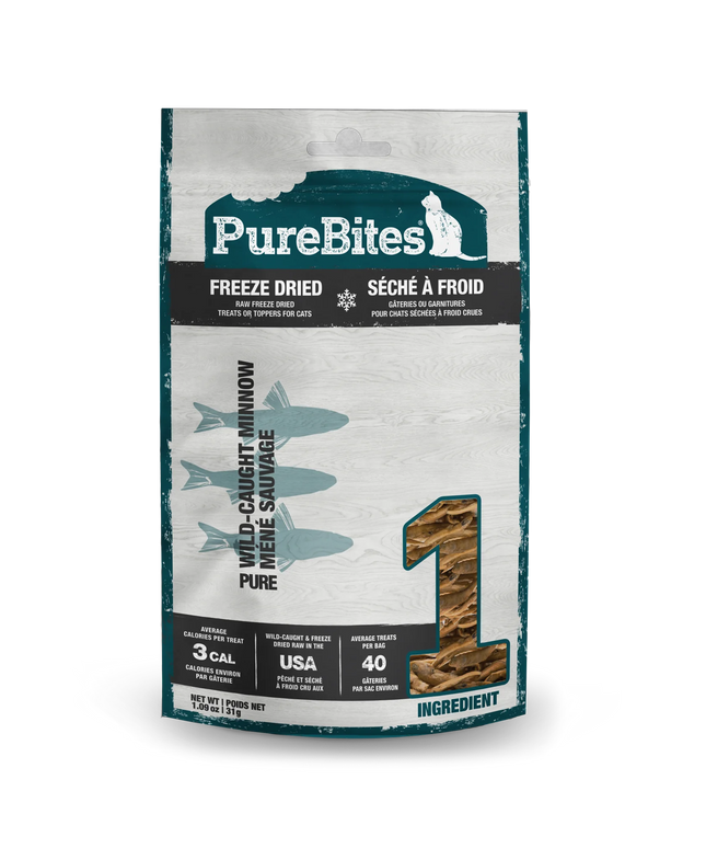PureBites Freeze Dried Cat Treats - Minnow