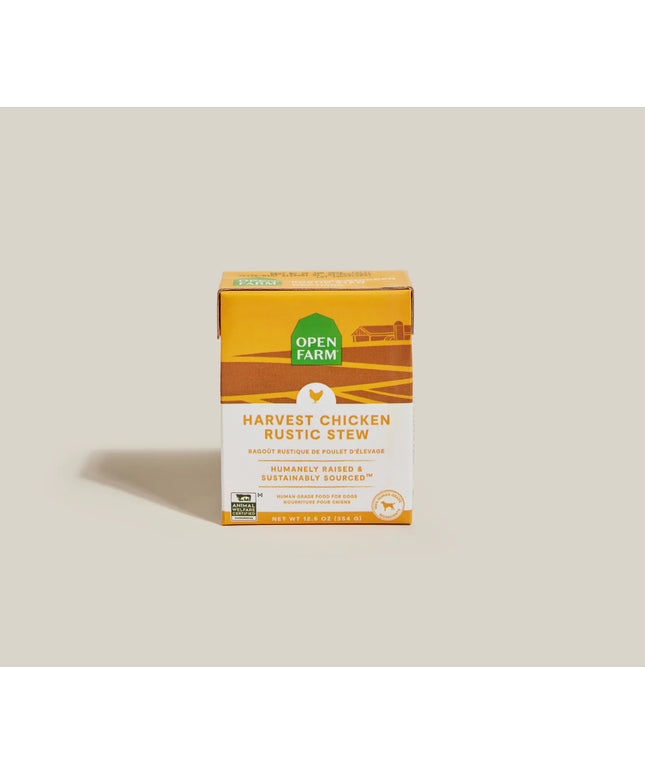 Open Farm Harvest Chicken Rustic Stew Wet Dog Food - 354g/12.5oz