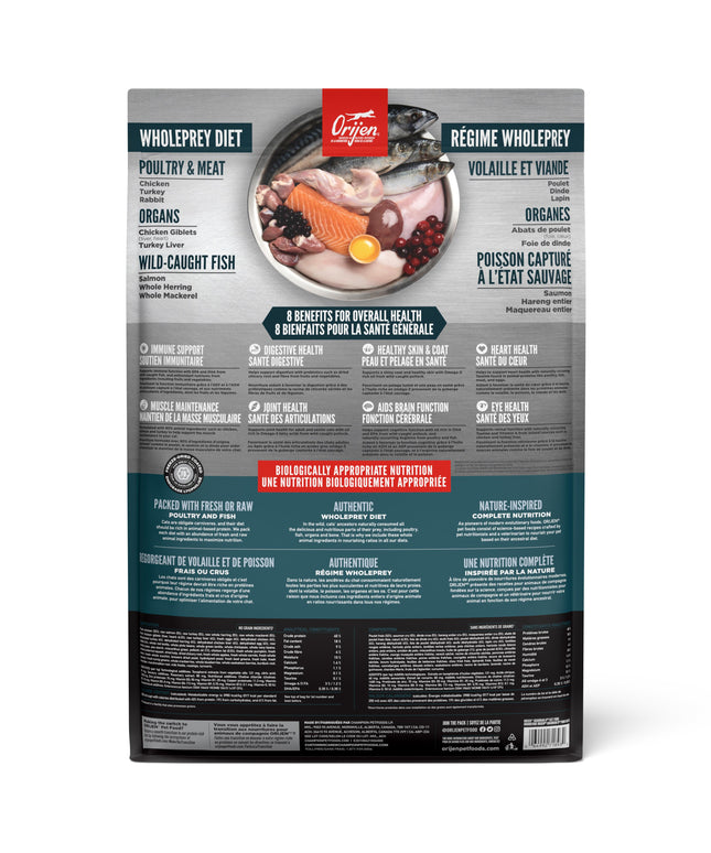 Orijen Guardian 8 Cat Dry Food - 2 Sizes