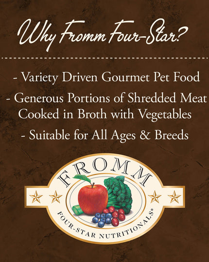 Fromm Four-Star Chicken Pâté Canned Food for Cats - 155g/5.5oz