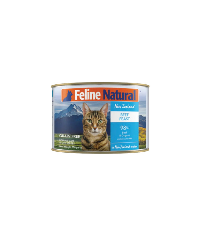 Feline Natural Beef Feast Canned Cat Food - 2 Sizes