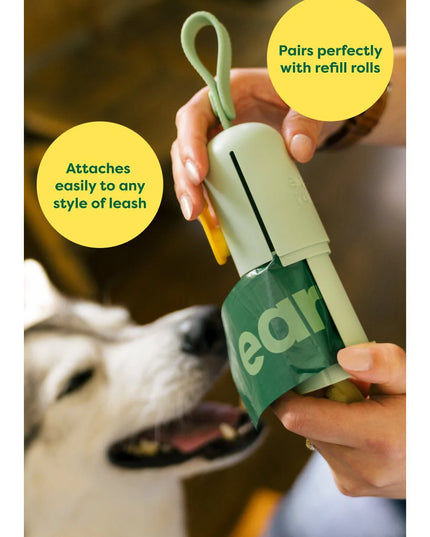 Earth Rated Poop Bag Dispenser with 15 Bags