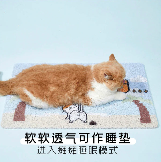 PurLab Shitting cat litter mat