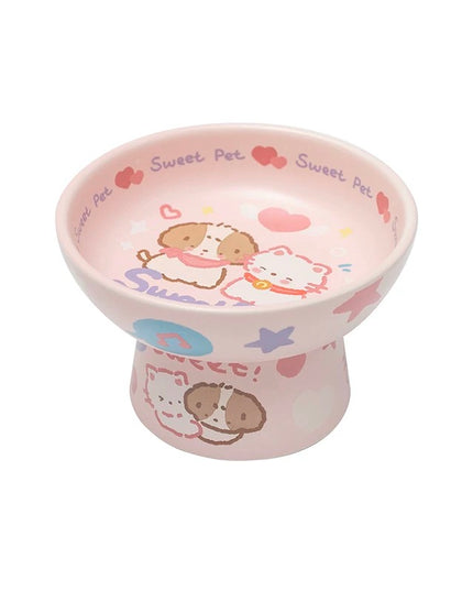 NIAN'GAO Sweet Baby Ceramic Pet Bowl