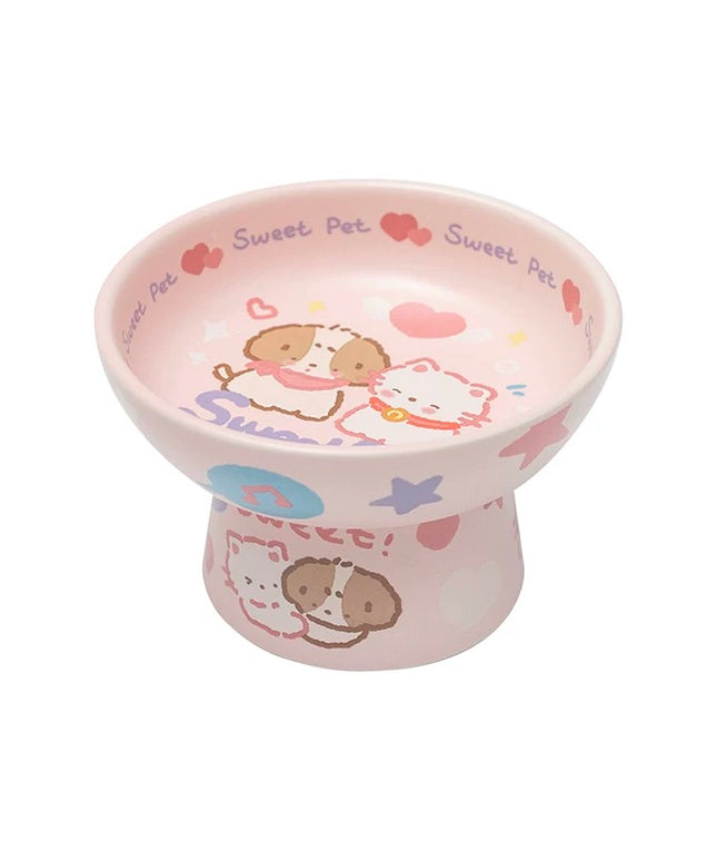 NIAN'GAO Sweet Baby Ceramic Pet Bowl