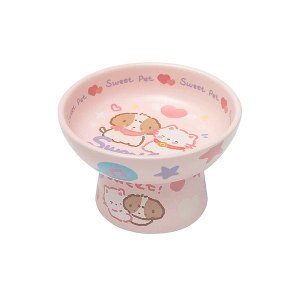 NIAN'GAO Sweet Baby Ceramic Pet Bowl