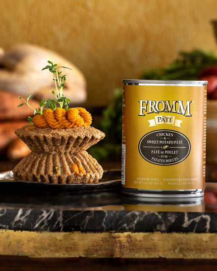 Fromm Chicken & Sweet Potato PÂTÉ Dog Canned Food - 345g/12.2oz