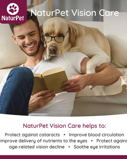 NaturPet Vision Care for Pets - 100ml/3.3oz