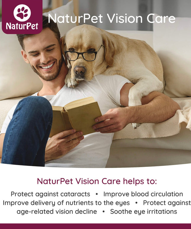 NaturPet Vision Care for Pets - 100ml/3.3oz
