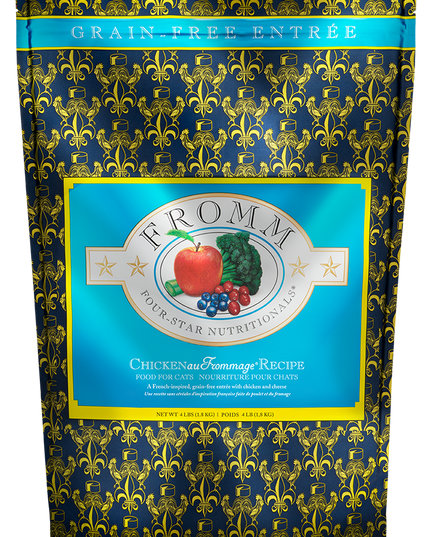 Fromm Four-Star Chicken Au Frommage® Recipe Food for Cats