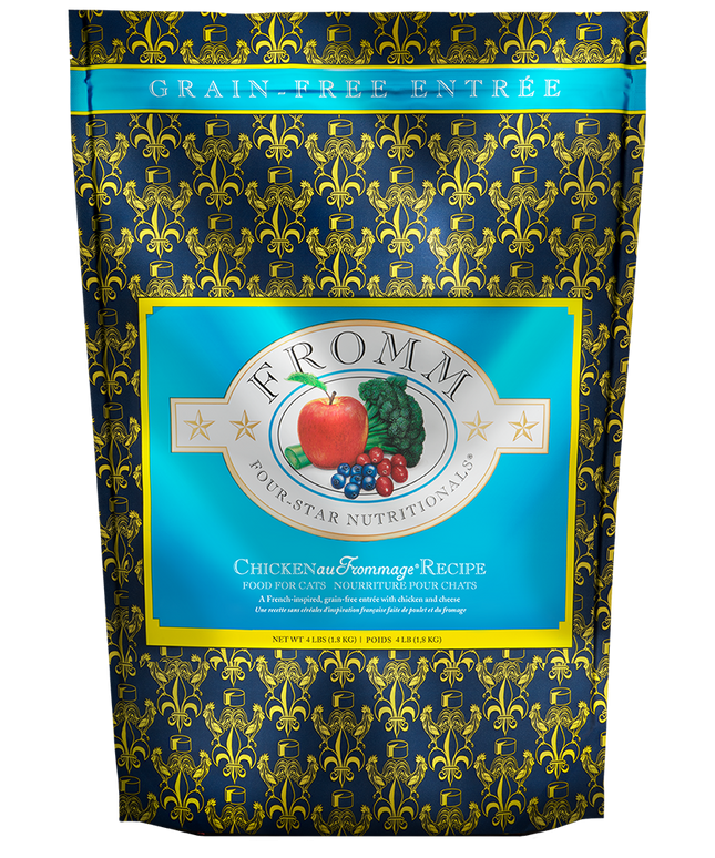 Fromm Four-Star Chicken Au Frommage® Recipe Food for Cats