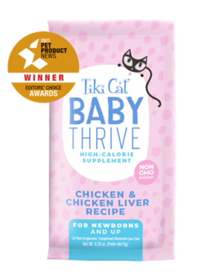 Tiki Cat® Baby Thrive Chicken & Chicken Liver Recipe Supplement 20ct
