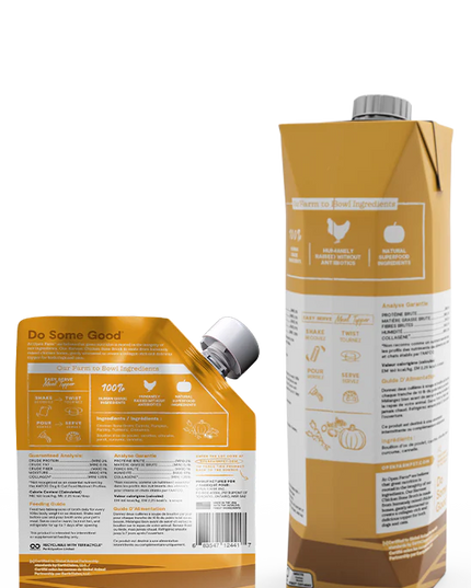 Open Farm Harvest Chicken Bone Broth Meal Topper - 2 Sizes