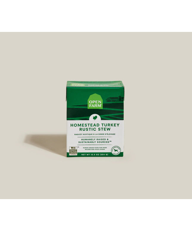 Open Farm Homestead Turkey Rustic Stew Wet Dog Food - 354g/12.5oz