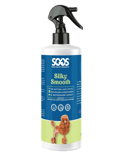 SOOS Silky Smooth 5-in-1 Leave-on Pet Conditioning Spray - 473ml/16oz
