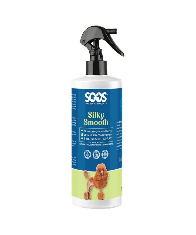 SOOS Silky Smooth 5-in-1 Leave-on Pet Conditioning Spray - 473ml/16oz