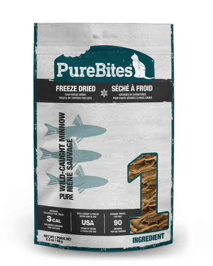 PureBites Freeze Dried Cat Treats - Minnow