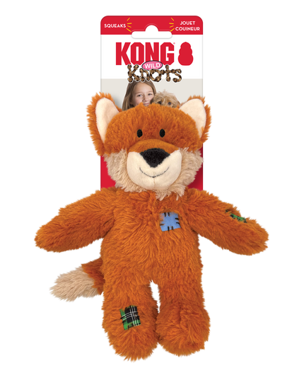KONG Wild Knots Fox Dog Toy - 2 Sizes