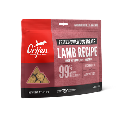 Orijen Freeze-dried Dog Treats Lamb Recipe - 92g
