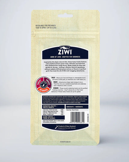 ZIWI® Peak Venison Green Tripe Dog Chews - 70g/2.4oz