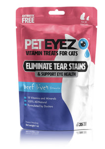 PetEyez Beef Liver Cat Treats