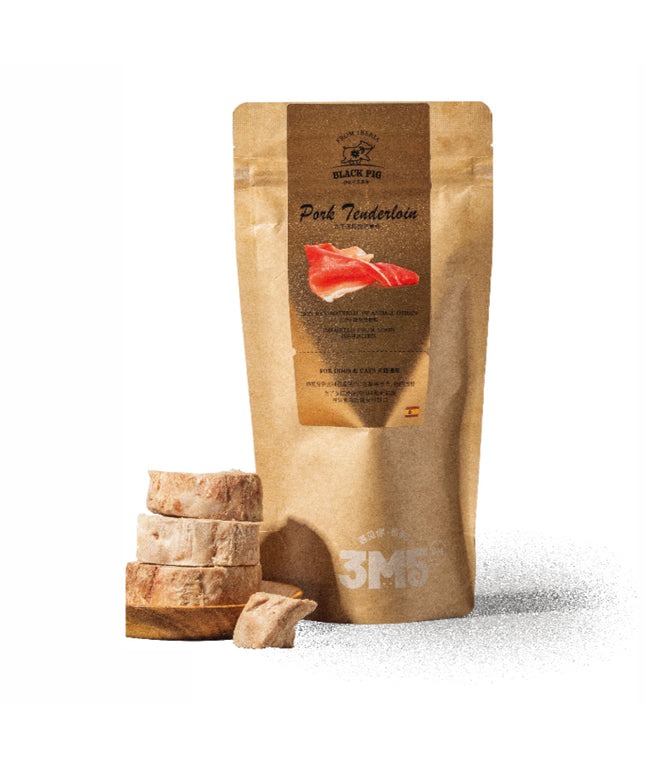 3M5PET Freeze-Dried Iberian Black Pork Tenderloin for Pet - 2 Sizes