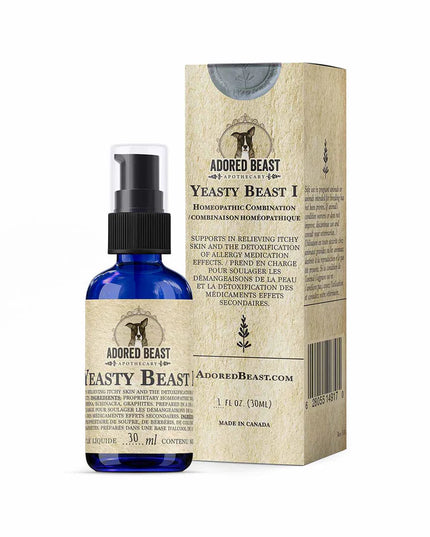 ADORED BEAST Yeasty Beast Protocol for Dogs - 3 product kit