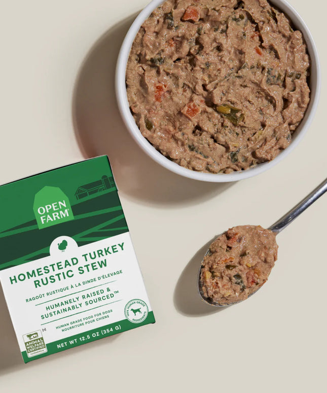 Open Farm Homestead Turkey Rustic Stew Wet Dog Food - 354g/12.5oz