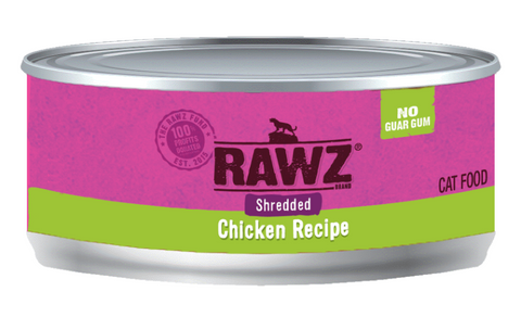 RAWZ Natural Shredded Chicken Cat Food Recipe