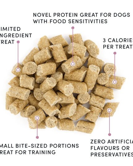 Crumps' Naturals Semi Moist Lamb Mini Trainers Dog Treats - 2 Sizes