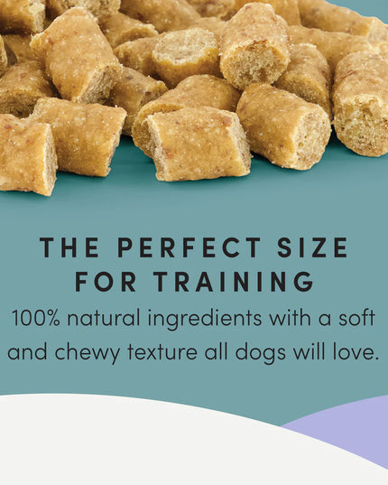Crumps' Naturals Semi Moist Duck Mini Trainers Dog Trests - 2 Sizes