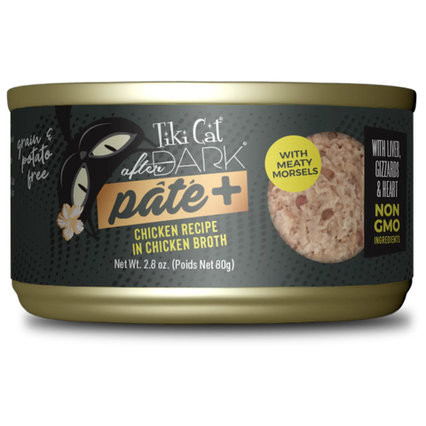 Tiki Cat After Dark Pâté+ Chicken Recipe