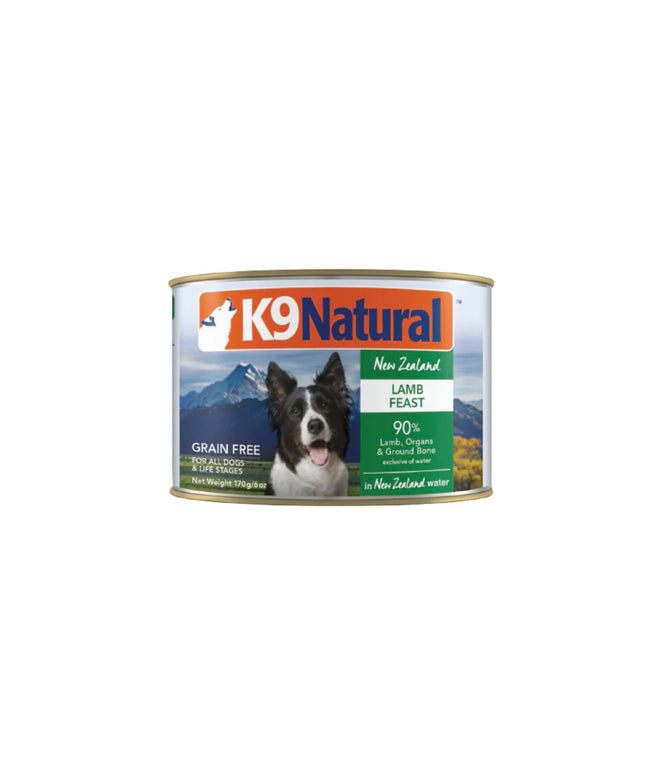 K9 Natural Lamb Feast Canned Dog Food - 2 Sizes