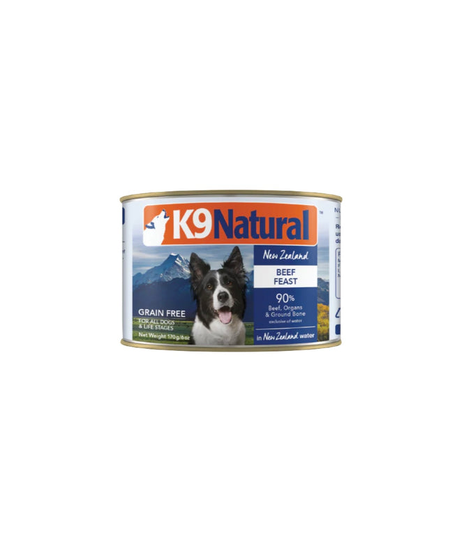 K9 Natural Beef Feast Canned Dog Food - 2 Sizes