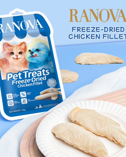 Ranova Pet Treats FREEZE-DRIED Chicken Fillet