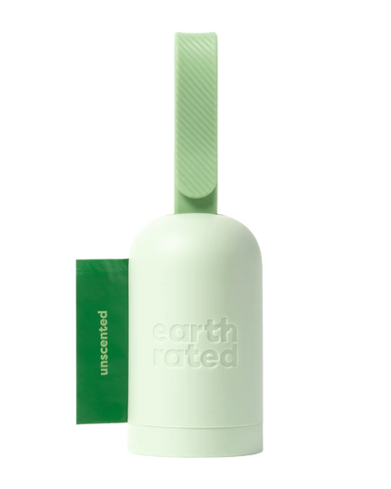 Earth Rated Poop Bag Dispenser with 15 Bags