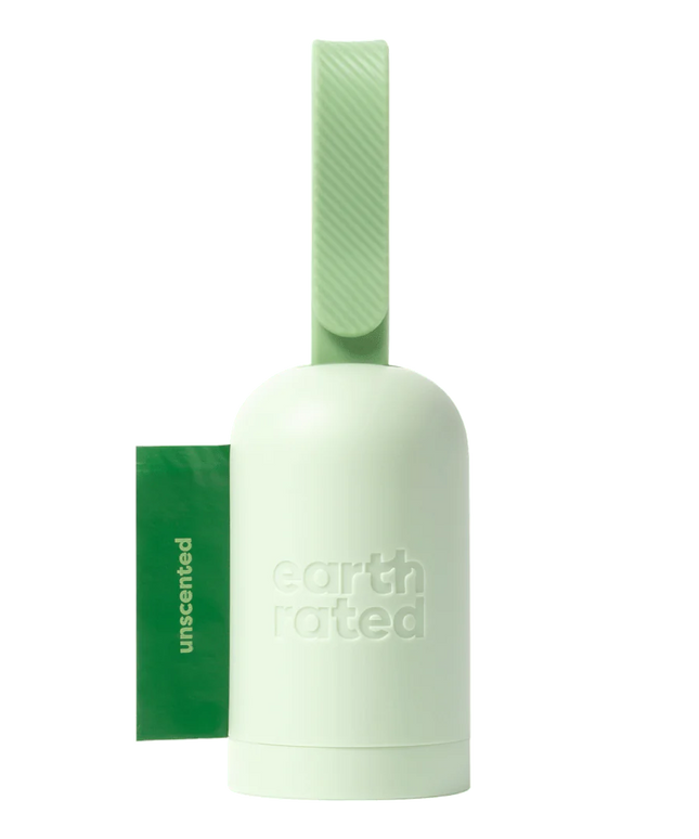 Earth Rated Poop Bag Dispenser with 15 Bags