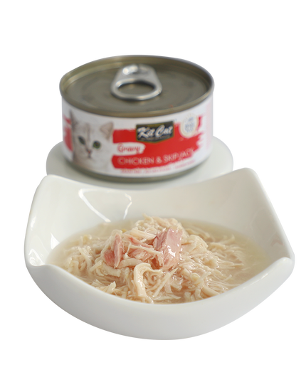 KitCat Gravy Canned Food for Cat - 70g (8 Flavours)