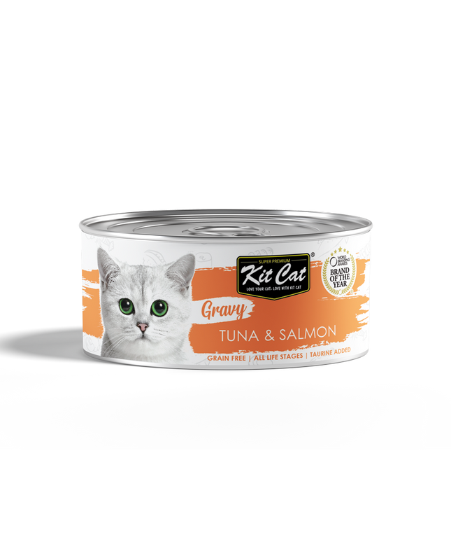 KitCat Gravy Canned Food for Cat - 70g (8 Flavours)
