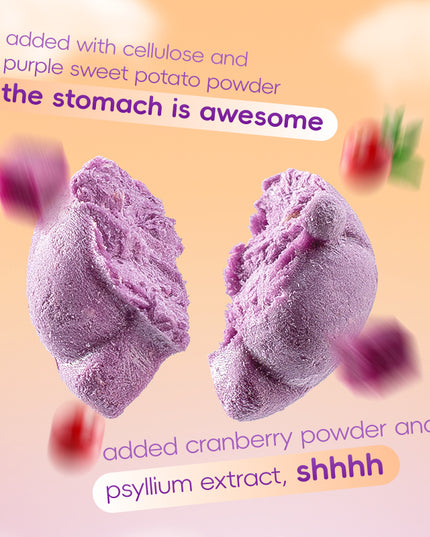 RANOVA Freeze-dried Chiken & Purple Yam Cuttie Butt Pet Treats - 40g