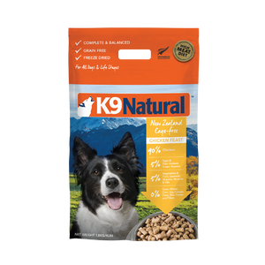 K9 Natural Chicken Feast Freeze-Dried Dog Food