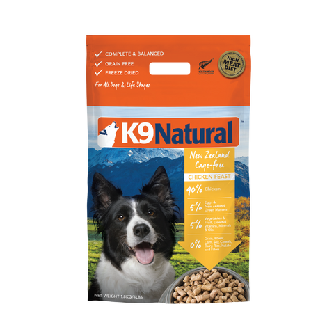 K9 Natural Chicken Feast Freeze-Dried Dog Food