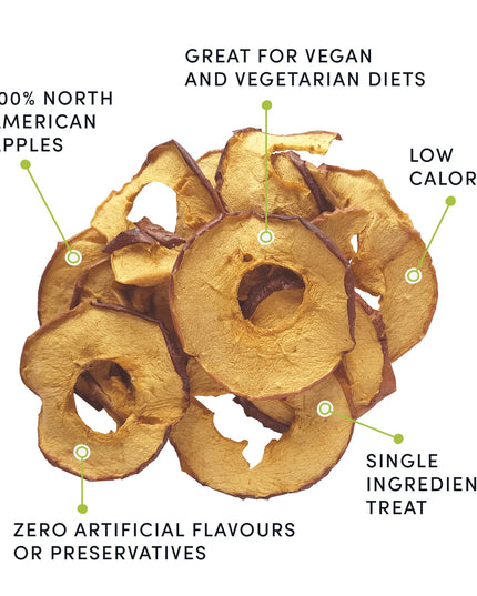Crumps' Naturals Apple Bites Dog Treats - 120g/4.2oz